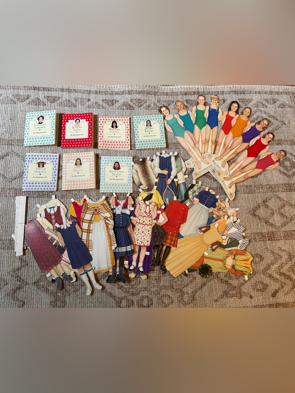 Vintage American Girl Doll Paper Dolls